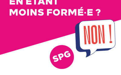 mieux former en étant moins formé·e?