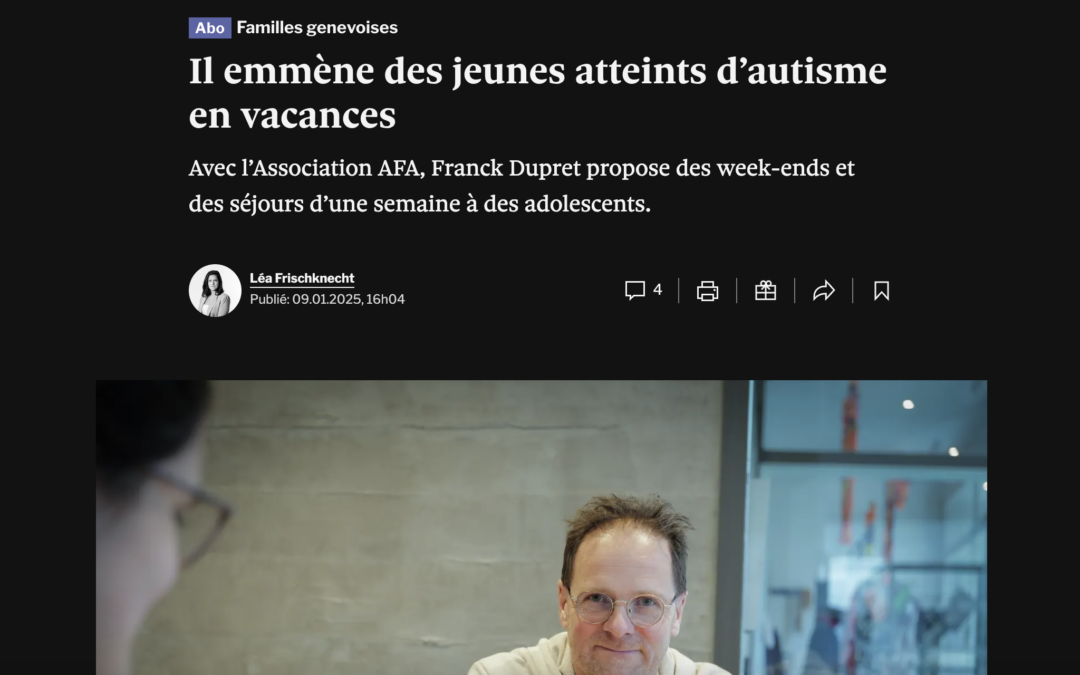 Il emmène des jeunes atteints d’autisme en vacances